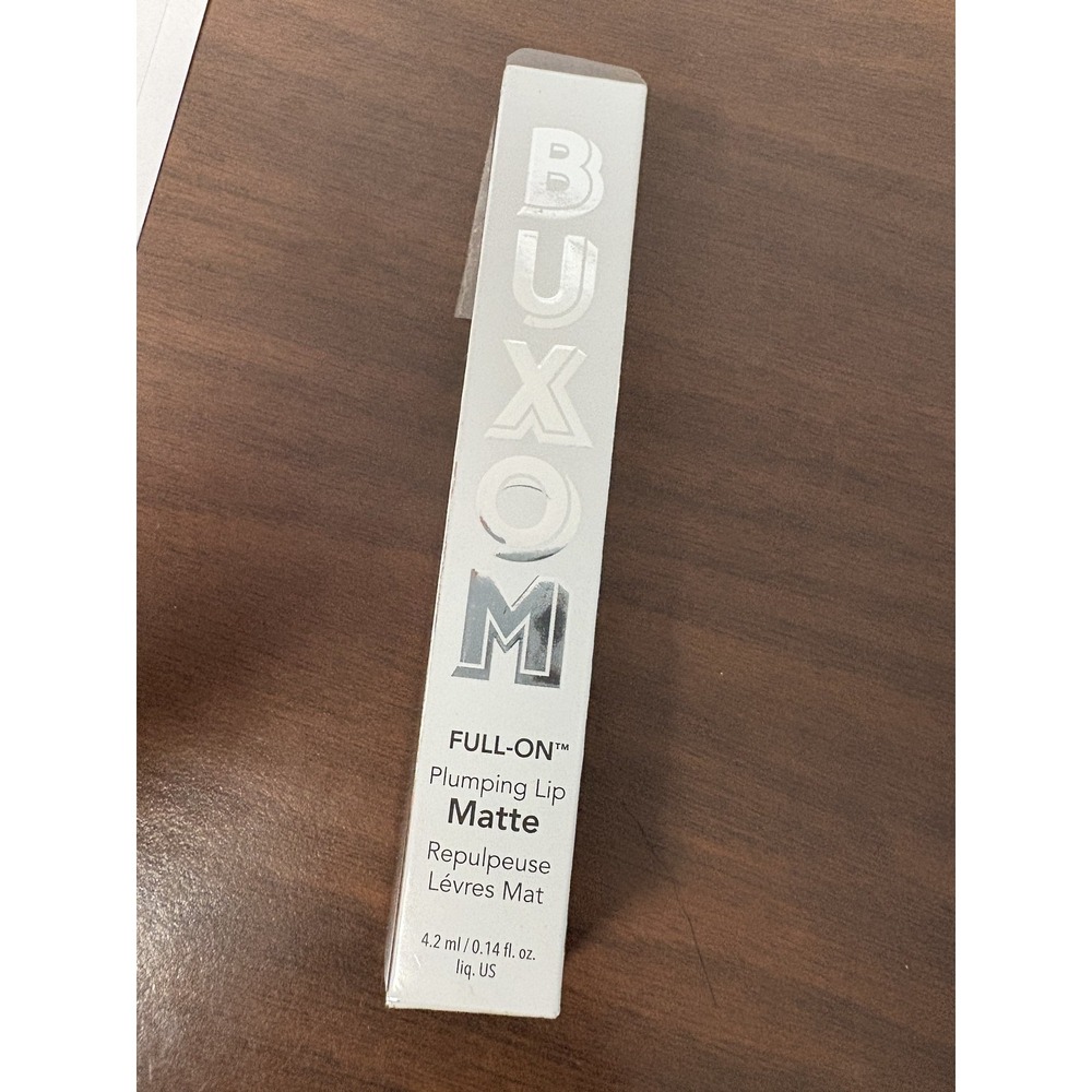 Buxom Full-On Plumping Lip Matte 4.2ml Hyaluronic Acid Vitamin E Made in Italy